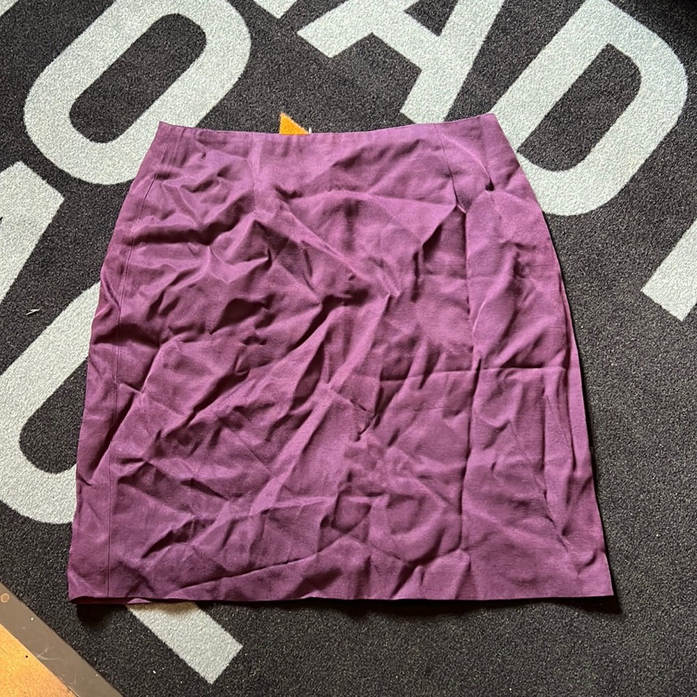 Vintage Hugo Buscati Pencil Skirt - Purple - Size 10